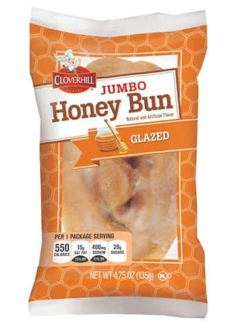 CLOVERHILL Jumbo Honey Bun Glazed