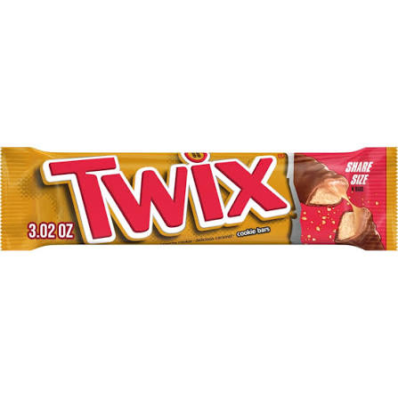 TWIX Carmel  Cookie  Candy Bar