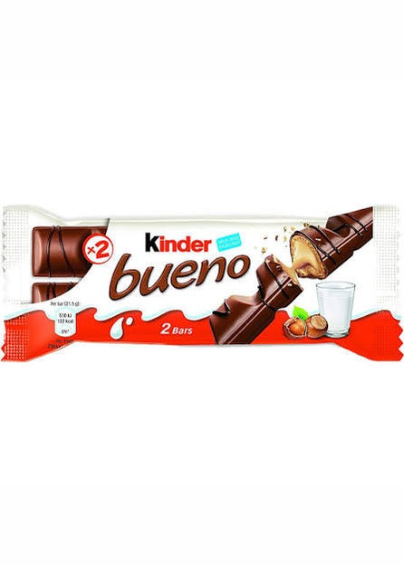KINDER BUENO Chocolate  and Hazelnut Chocolate Bar
