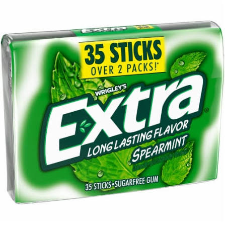 WRIGLEY'S Extra Spearmint 35 Sticks