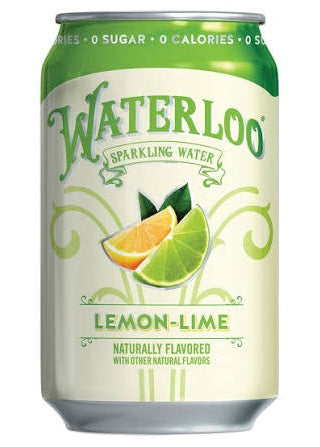 WATERLOO Sparkling  Water Lemon Lime