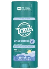 TOMS OF MAINE Deodorant Unscented