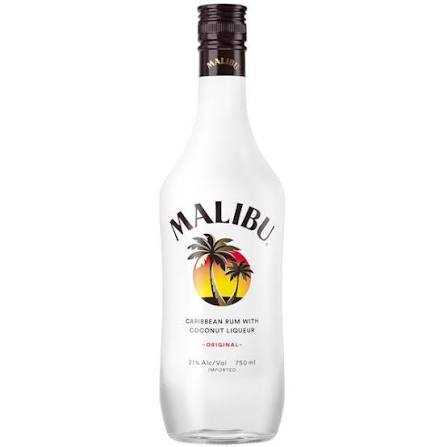 MALIBU Original White Rum with Coconut Liqueur 750ml