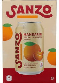 SANZO Mandarin Sparkling Water