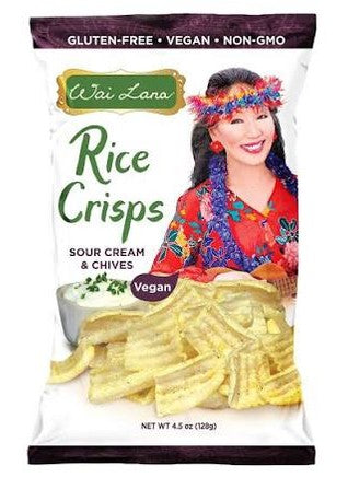WAI LANA Rice Chips Sour Cream & Chives