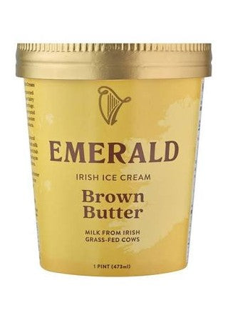 EMERALD ICE CREAM Irish Ice Cream  Brown Butter
