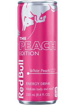 RED BULL The Peach Edition White Peach