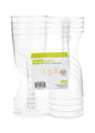 TRUE BRAND 6oz Plastic Wine Glass Set of 8