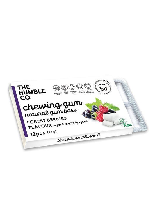 THE HUMBLE CO. Forest Berries Natural Chewing Gum