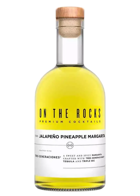 ON THE ROCKS Pineapple Jalapeño Margarita 375ml