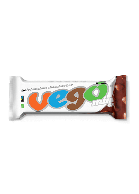 VEGO Mini Chocolate Bar With Hazelnuts