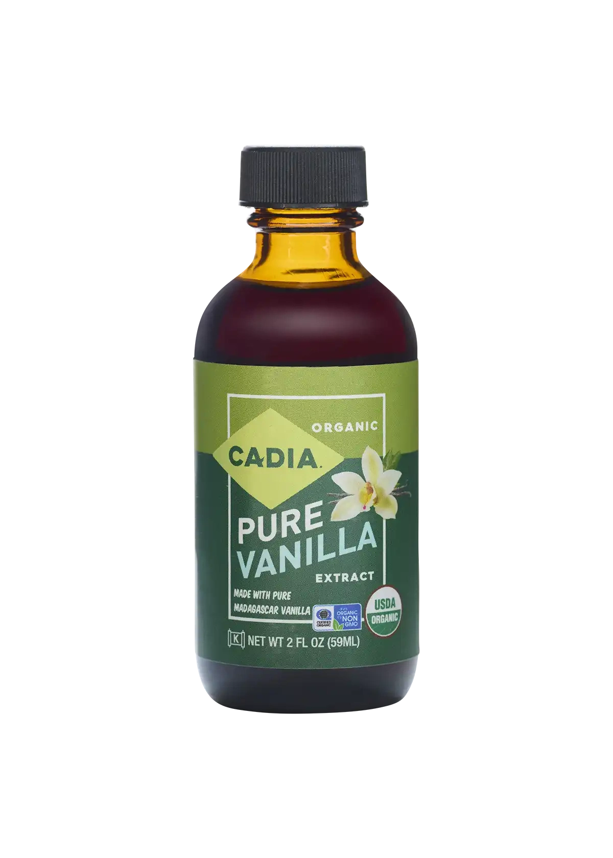 CADIA Pure Organic Vanilla Extract