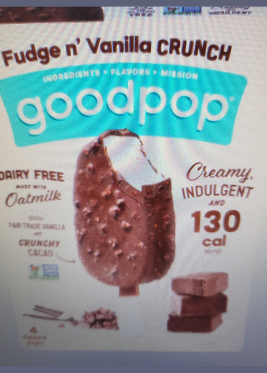 GOODPOP Fudgen'Vanilla Crunch