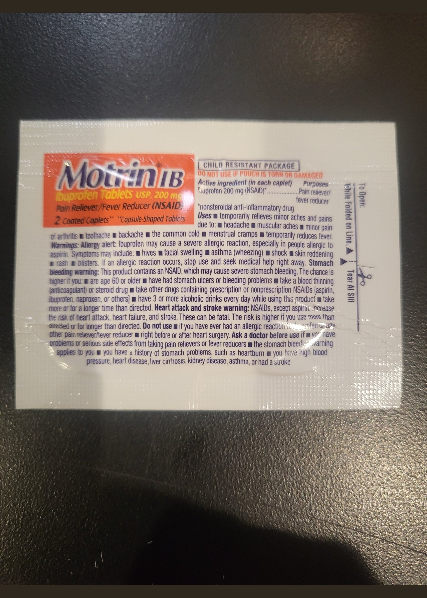 MOTRIN Ibuprofen