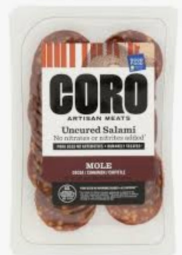 CORO Uncured Salami Chipotle & Cocoa