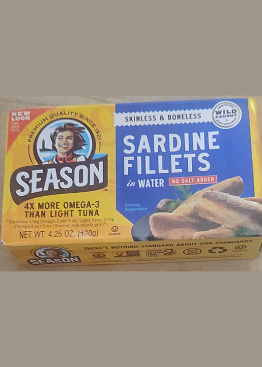 SEASON Sardine Fillets in Water