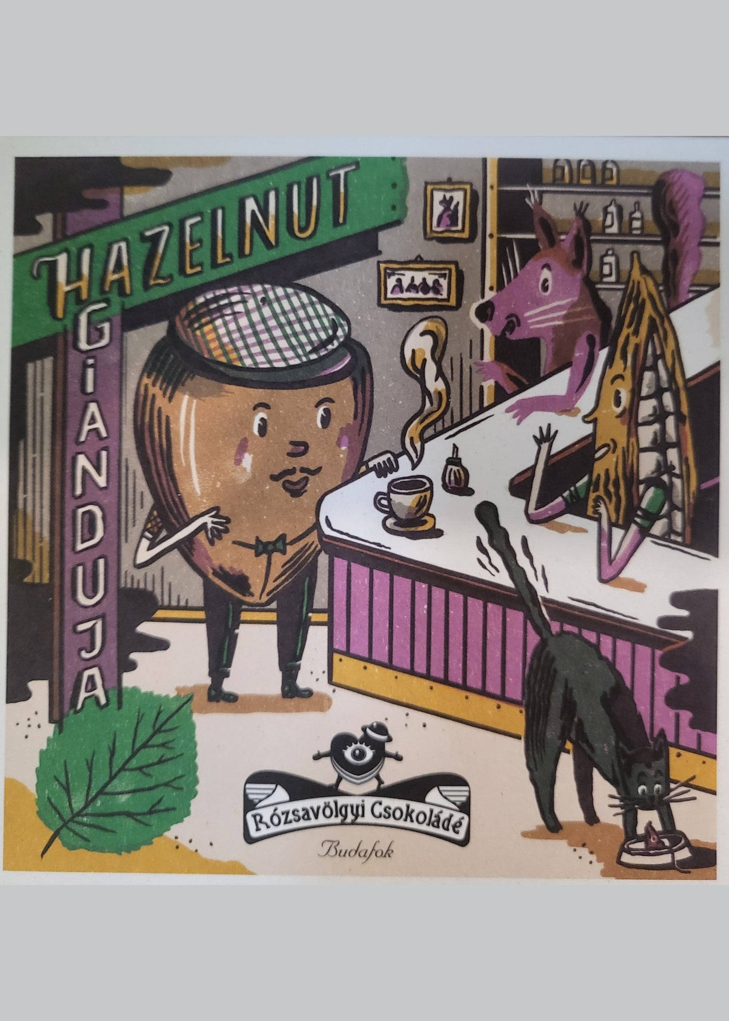 Rozsavolgyi Gianduja Bar w/ Hazlenut Paste