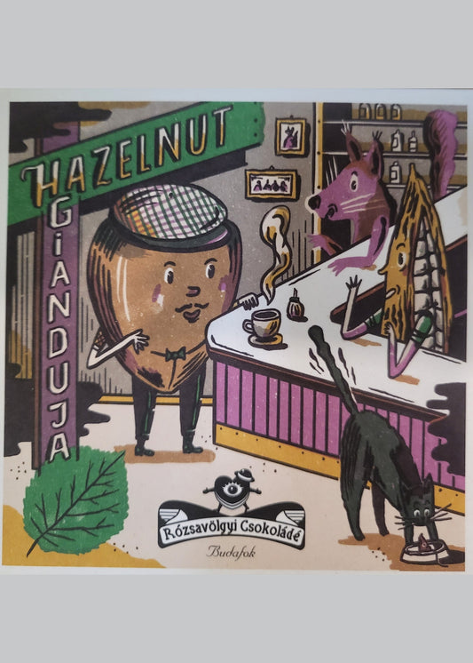 Rozsavolgyi Gianduja Bar w/ Hazlenut Paste
