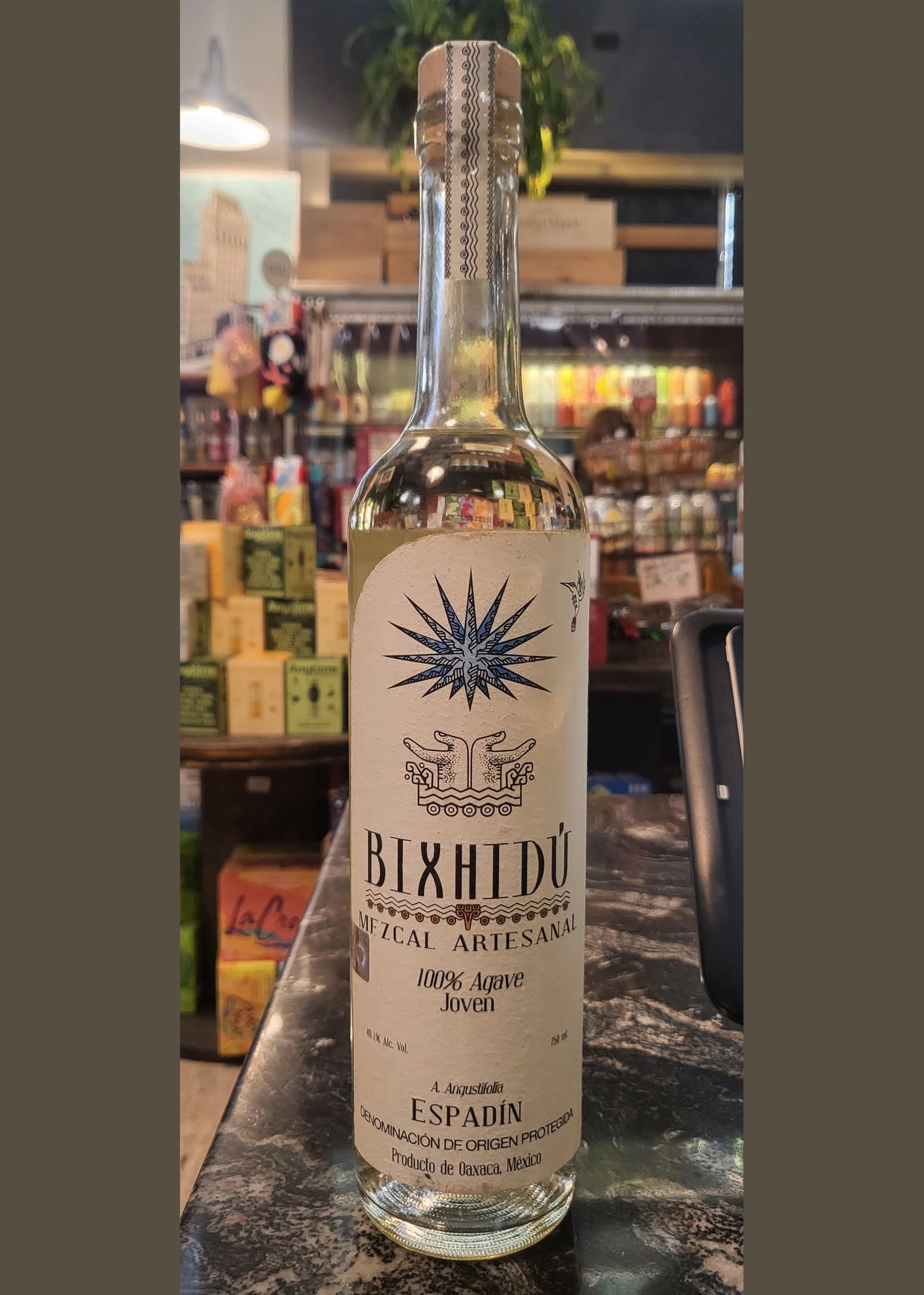 BIXHIDU MEZCAL 100% Joven Espadin 49.1%