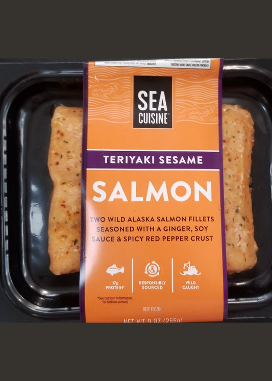 Salmon Teriyaki Sesame 9oz