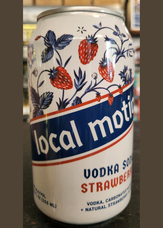 LOCAL MOTION Vodka Soda Strawberry