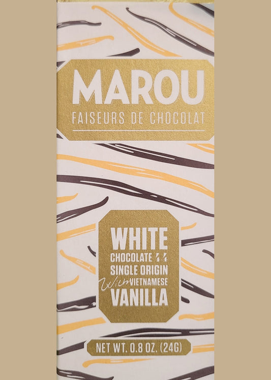 Marou White Chocolate with Vietnamese Vanilla 44%