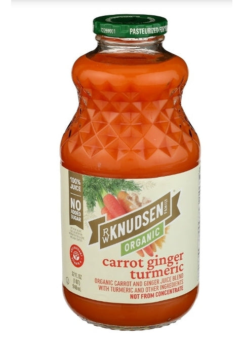 RW KNUDSEN Carrot Ginger Turmic Juice Box