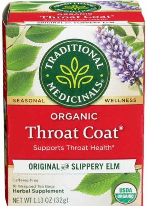 TRADITIONAL MEDICINALS Throat Coat Tea
