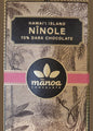 Manoa Hawaii Island, Ninole 70%, 2.1oz