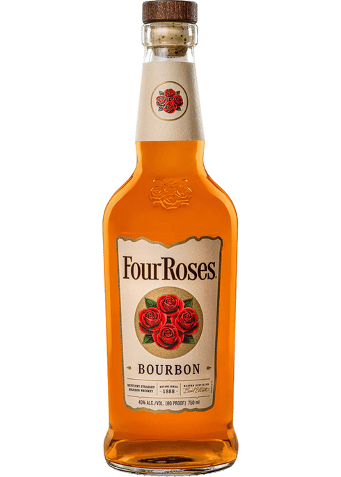 FOUR ROSES Kentucky Straight Bourbon Whiskey 750ml