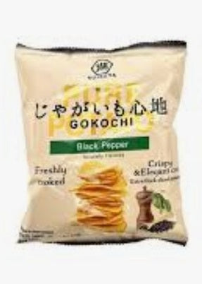 KOIKEYA BLACK PEPPER GOKOCHI PURE POTATO CHIPS