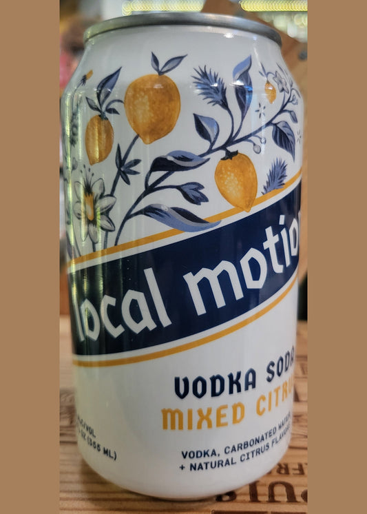 LOCAL MOTION Vodka Soda Mixed Citrus