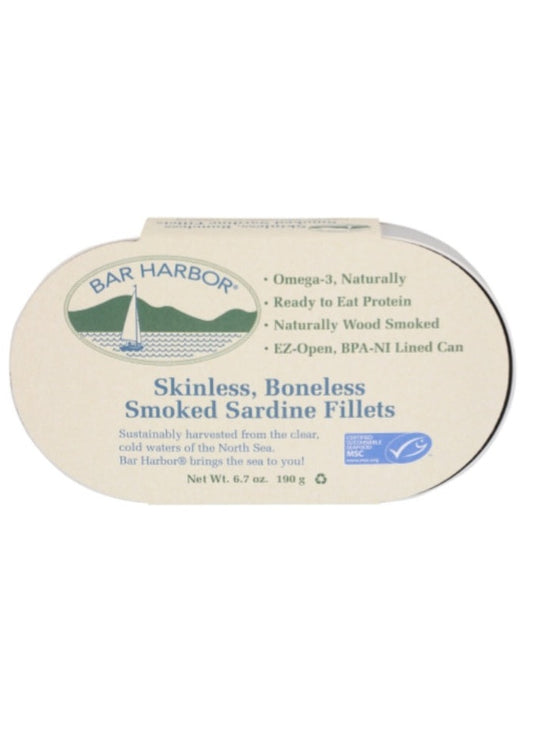 BAR HARBOR Sardine Fillets Skinless & Boneless