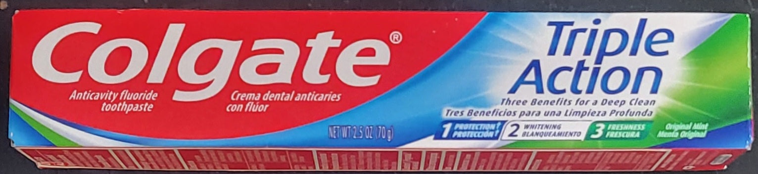 COLGATE Toothpate Triple Action 2.1oz – Howden Market