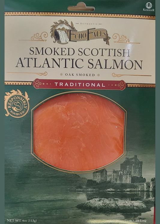 ECHO FALLS Smoked Scottish Atlantic Slice Salmon