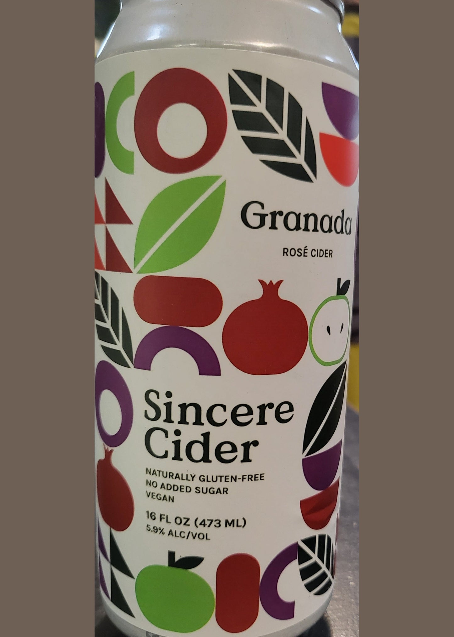 SINCERE CIDER Granada Rose Cider