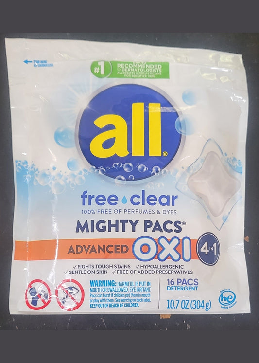 ALL Mighty Pacs  Laundry Detergent
