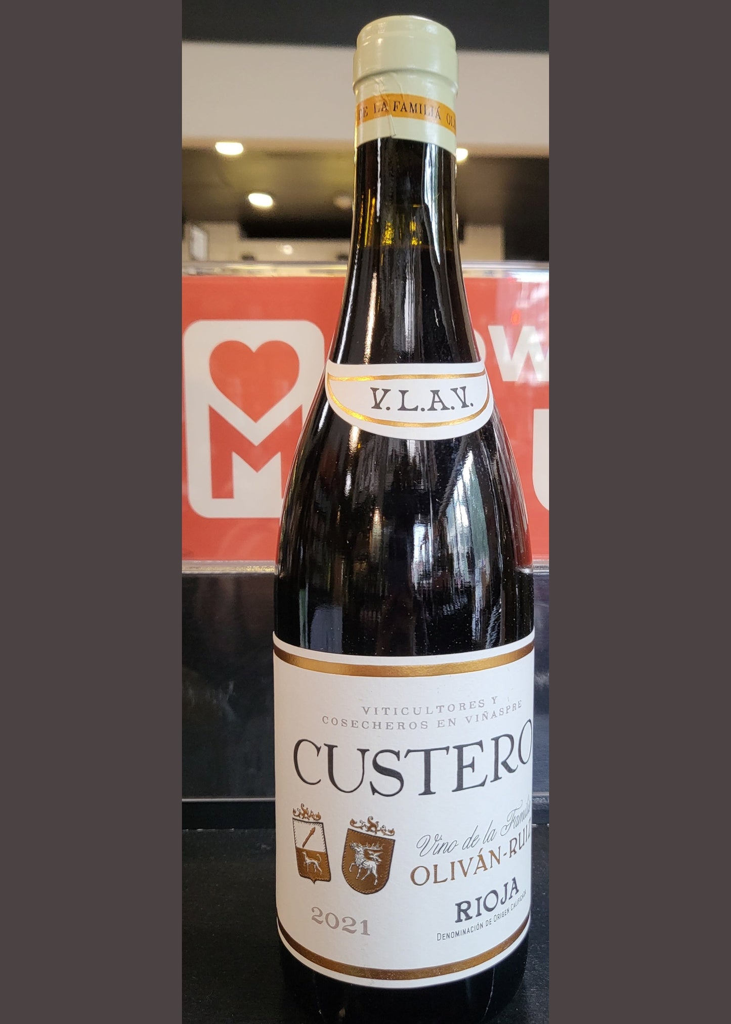 CUSTERO OLIVAN-RUIZ Rioja 2021