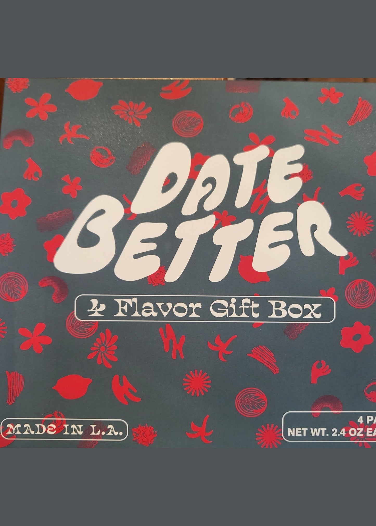 DATE BETTER SNACKS 4 Flavor Gift Box