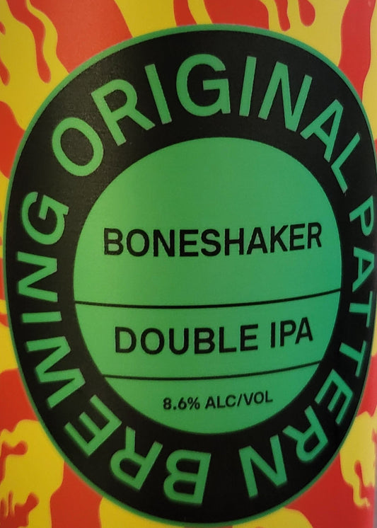 ORIGINAL PATTERN BREWING Boneshaker DD IPA