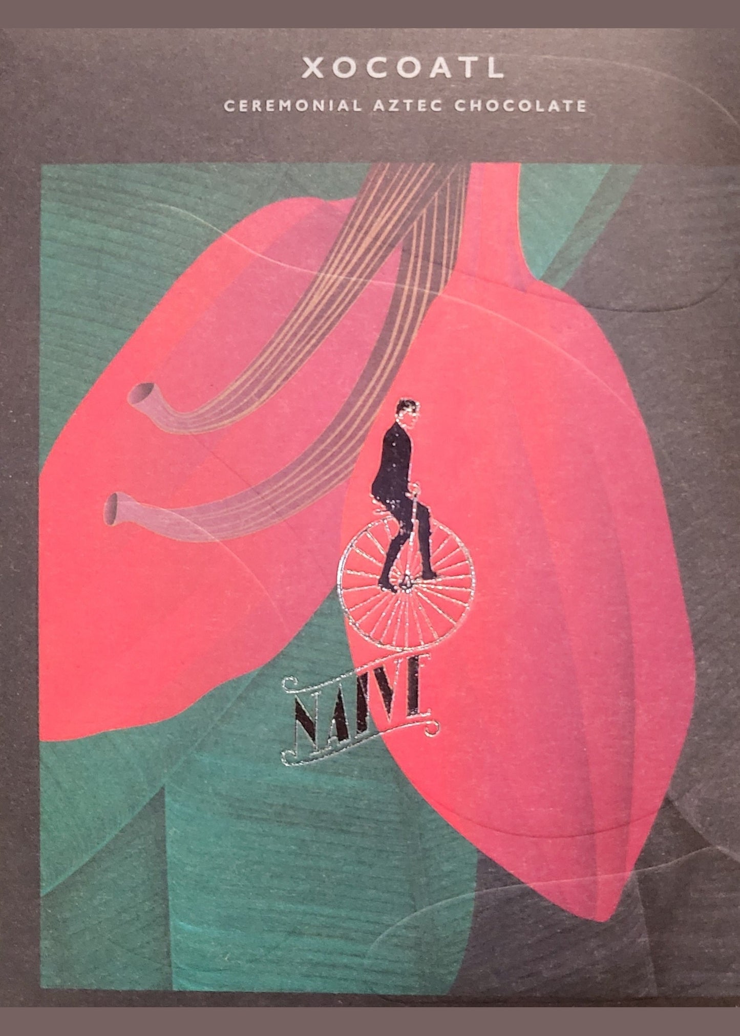 Naive Xocoatl Aztec Style Dark Chocolate, 50g