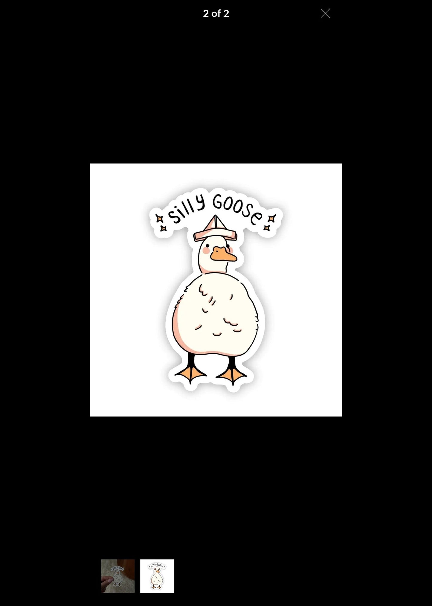 BIG MOONS, Sticker Silly Goose