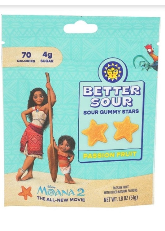 BETTER SOUR Passion Fruit Sour Gummy Stars