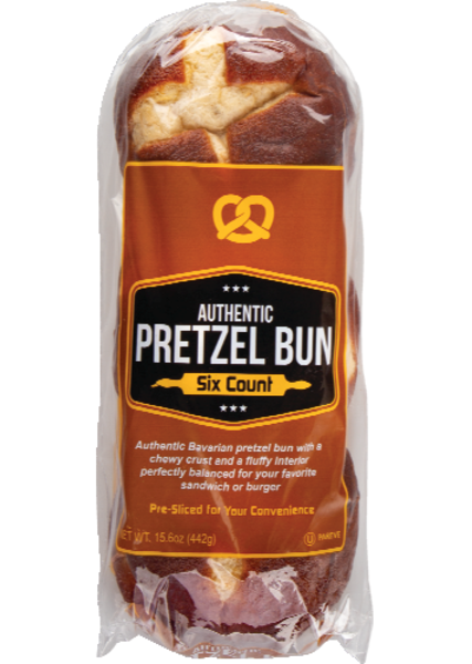 BREAD Pretzel Bun Hamburger