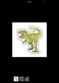 BIG MOONS Sticker Dinosaur
