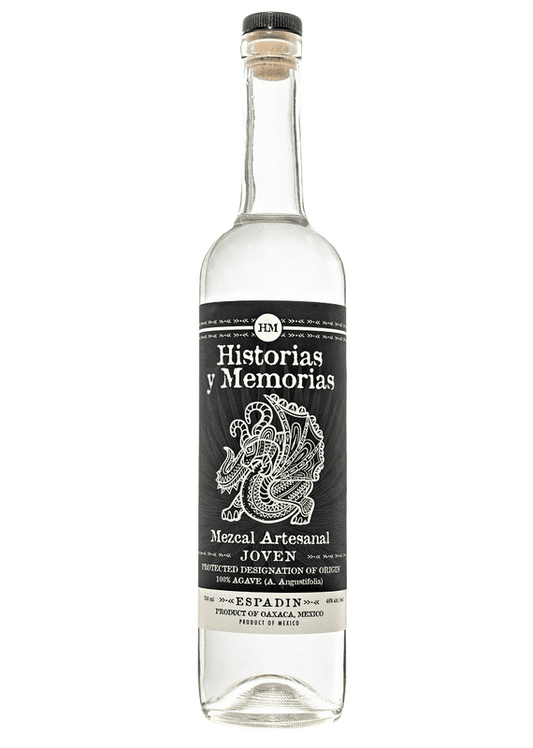 HISTORIAS Y MEMORIAS Mezcal Artesanal Joven Espadin