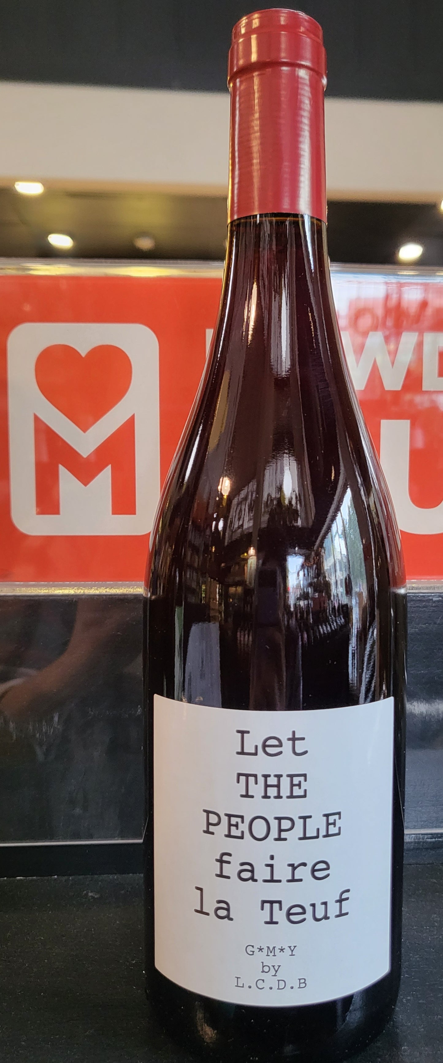 GMY LET THE PEOPLE FAIRE LA TEUF Gamay Noir