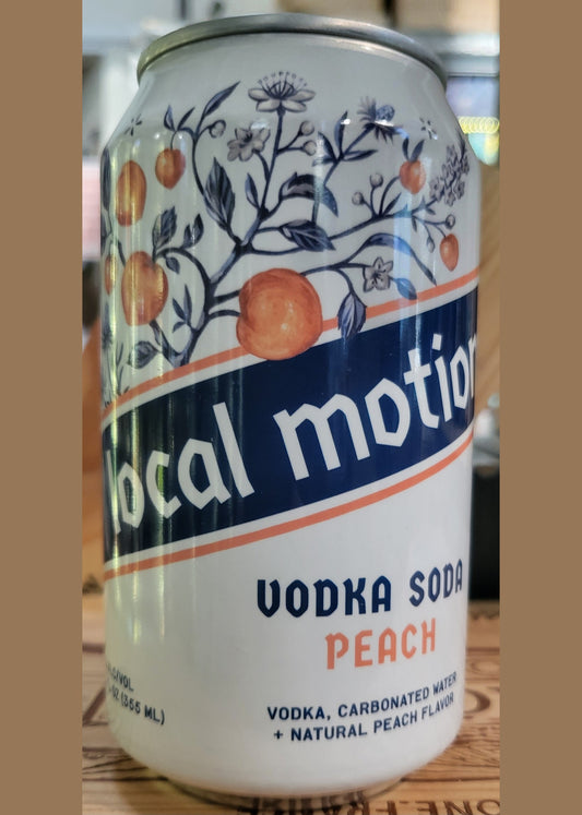 LOCAL MOTION Vodka Soda Peach