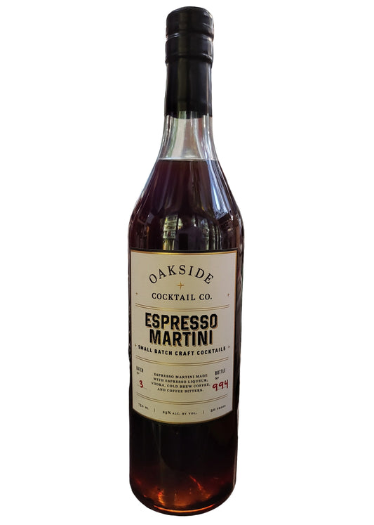 OAKSIDE COCKTAIL CO. Espresso Martini