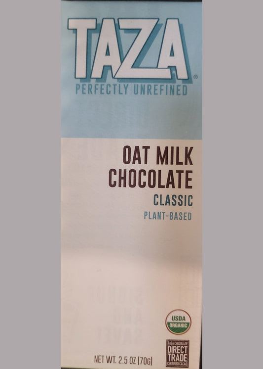 Taza Oat Milk Classic Chocolate Bar